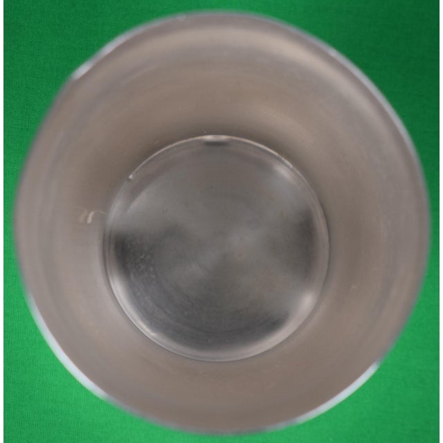 Sz: 8"H x 3 3/8"D at rim Engraved: Ten Goals Or Under 1897 Won By Bronson Rumsey (3) George Cary (1) Charles Cary (5) W....