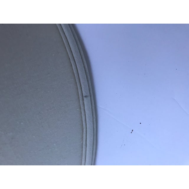 Late 20th Century Pink Wicker Lamp With Matching Finial and Shade For Sale - Image 12 of 12