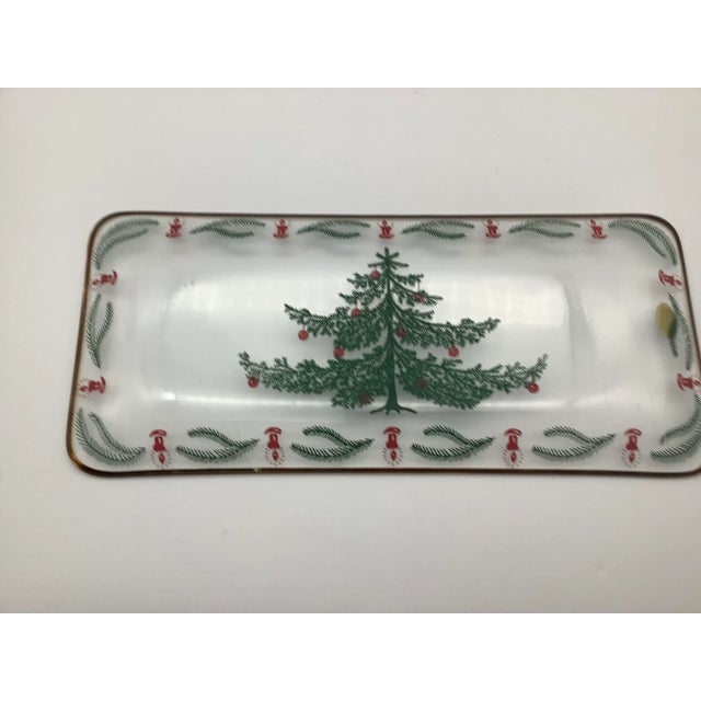 Mid 20th Century Vintage German Christmas Serving Plate For Sale - Image 12 of 13