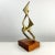 Abstract 1977 Segal Abstract Bronze Brutalist Sculpture For Sale - Image 3 of 13