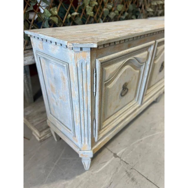 Gray Italian Chests of Drawers in Pinewood, Early 20th Century, Set of 2 For Sale - Image 8 of 11