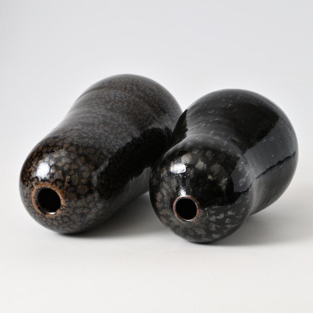 German Studio Pottery Vases from Horst Kerstan, 1978, Set of 2 For Sale - Image 6 of 11