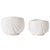 Mid-Century Modern Ceramic White and Gold Vases by Gio Ponti, Italy, Set of 2 For Sale - Image 9 of 9