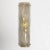 Italian modern art deco style wall light or flush mount shown in smoky Murano glass hand blown to create a stylish wrapped...