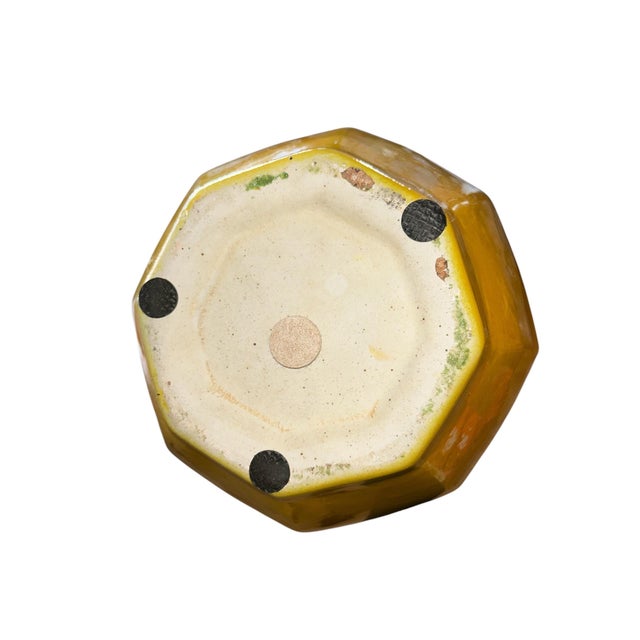 1960s Hex Gourd Vase Imperial Vase For Sale - Image 5 of 5