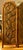 Mid-Century Modern Bamboo 4 Panel Room Divider - 4 Feet Wide - Reversible For Sale - Image 3 of 8