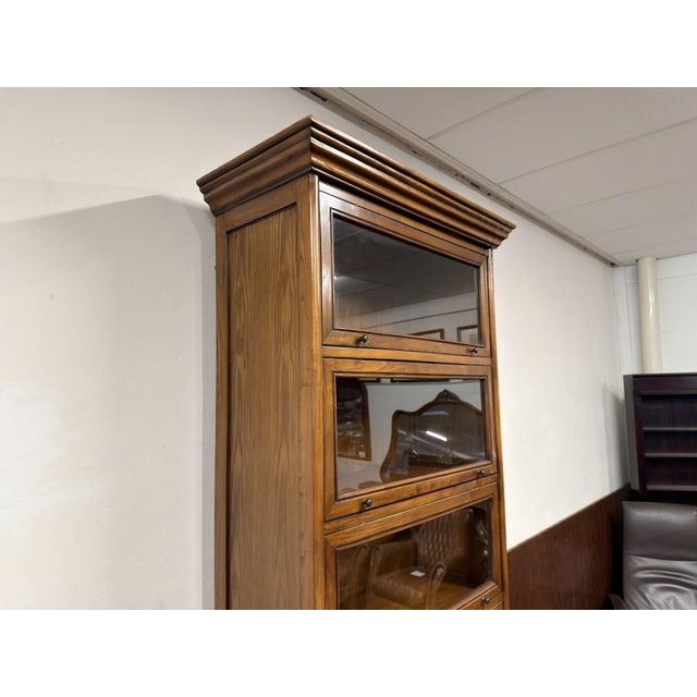 Classic English Bookcase from Globe Wernicke For Sale - Image 6 of 11