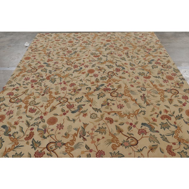 Handwoven in wool, this 8x10 contemporary rug by Rug & Kilim is inspired by antique Tudor rugs, flatweaves and...