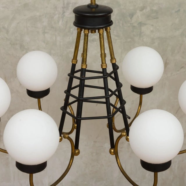 1960s Chandelier by Stilnovo, 1960s For Sale - Image 5 of 15