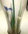 Japanese Pair of Antique Japanese Meiji Namikawa Sosuke Musen Cloisonné Iris Vases - Signed For Sale - Image 3 of 8