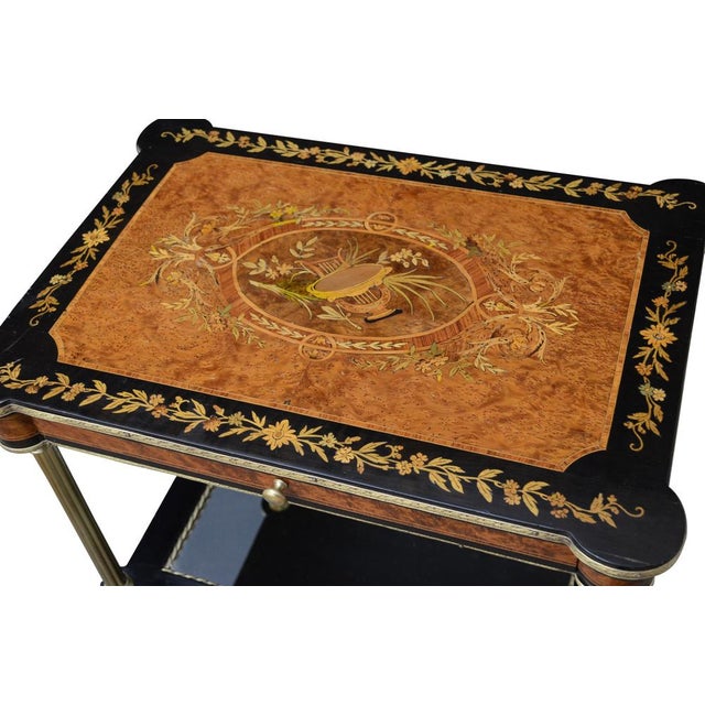 Antique Thuya Wood Side Table For Sale - Image 4 of 9