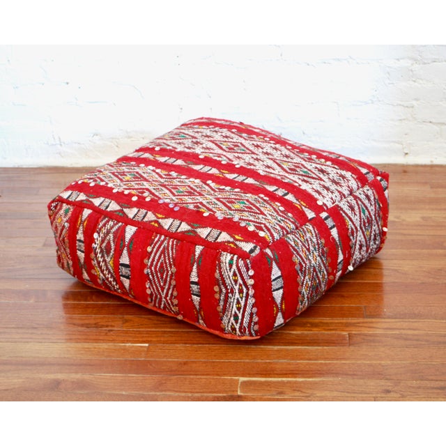 Moroccan Kilim Floor Pillow Chairish