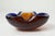 Blue Orange, Blue and Clear Bubble Murano Glass Ashtray, 1960 For Sale - Image 8 of 15