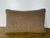 Rococo Stenciled Pillow by Nomi Textiles, Smoky Gray Velvet, Usa For Sale In Los Angeles - Image 6 of 7