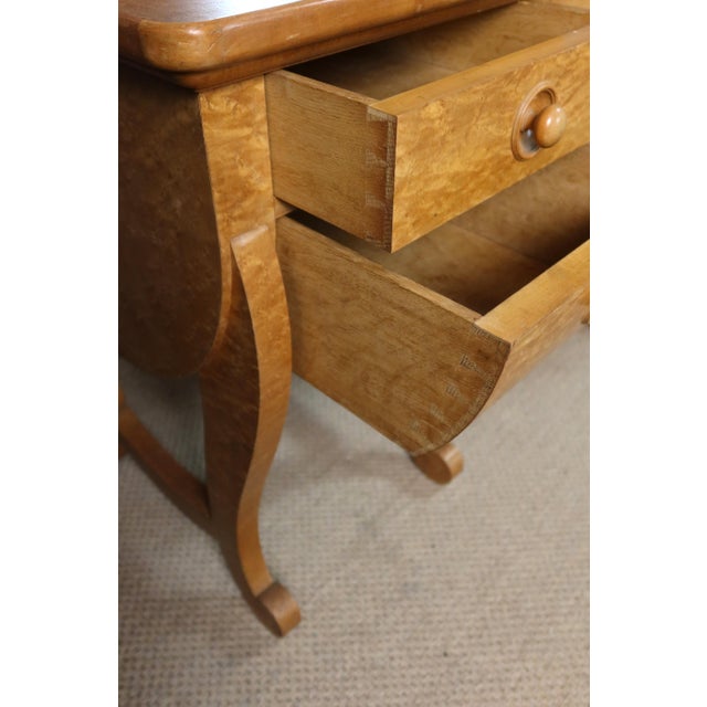 20th Century Dressing Table in Amboyna Burl For Sale - Image 13 of 16