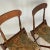 Early 20th Century Antique Tapestry Folding Campaign Chairs - a Pair For Sale - Image 5 of 12