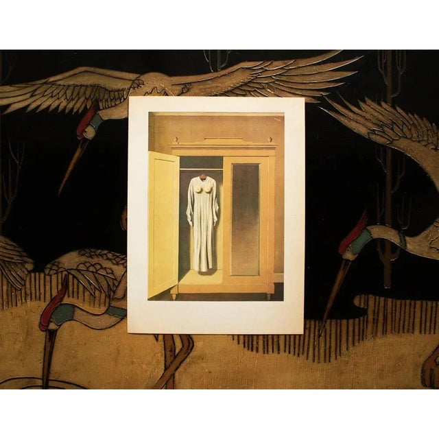 Contemporary 1972 After Rene Magritte, "Homage to Mack Sennett" Original Photogravure For Sale - Image 3 of 7