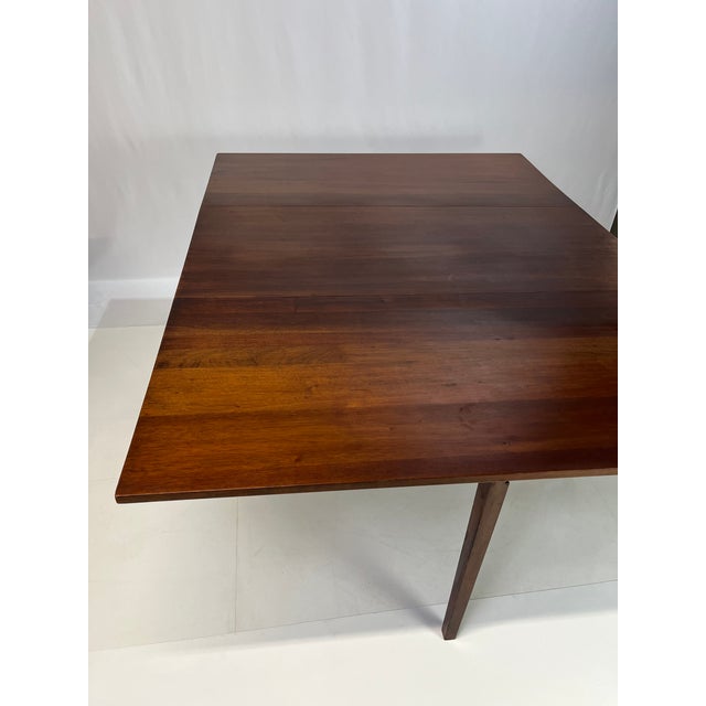 Vintage Federal Style Mahogany Drop-Leaf Dining Table For Sale - Image 14 of 16