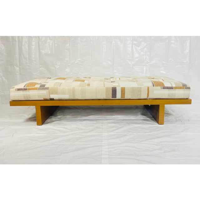 Vintage Custom California Modern Daybed, Solid Wood Slatted Base, La Modern For Sale In Los Angeles - Image 6 of 18