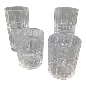 Nacthmann Highland Whiskey and Long Drink Glasses - a Pair of Each - 4 in the Set