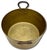 Very Large Mid 1800s Antique Heavy Brass & Hand Wrought Iron Hearth or Stove Top Cooking Pot 18 Inches Long! For Sale In Boston - Image 6 of 18