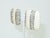 Kenneth Jay Lane Donald Stannard Enamel & Crystal Rhinestone Earrings, 1980's For Sale - Image 4 of 10