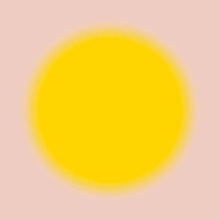 Contemporary Art Print Solar Sun Yellow Artwork by Angela Cameron For Sale