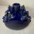 Chinese Vintage Handmade Chinese Cobalt Blue Moon Dragon Porcelain Pottery Figural Vase For Sale - Image 3 of 10