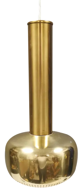Gold Pendant by Vilhelm Lauritzen for Louis Poulsen, 1960s