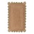 Green Scallop Edge With Natural Jute Rug 9x12 Ft. For Sale