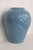 Jaru of California Jaru of California 1980 Blue Ceramic Floral Tabletop Vase Model 476 Large 5149b For Sale - Image 4 of 11