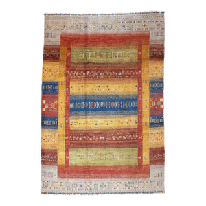 Contemporary Gabbeh Rug 6'8'' X 9'7''