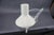 Metal Vintage White Clip-on Adjustable Lamp attributed to Hurka for Napako, Czechoslovakia, 1970s For Sale - Image 7 of 14