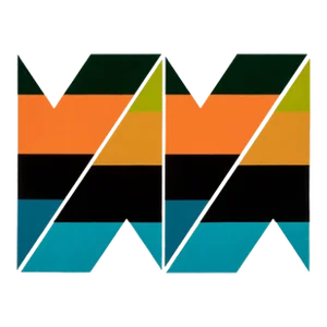 1978 Larry Zox Geometric Abstract Signed and Numbered Screenprint 'Scissors Jack II'