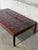 Rectangular Black and Red Ceramic Tile Top Coffee Table Rosewood Mid-Century Modern 1970s For Sale - Image 4 of 10