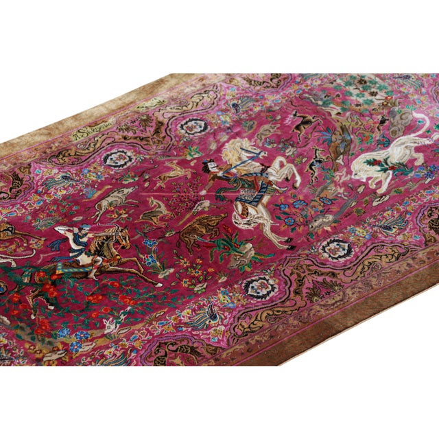 This is a luxurious 2x4 silk rug representing a bold new line of Rug & Kilim’s Modern Classics Collection. On the design:...