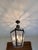 Traditional Vintage-Inspired Black Iron Lantern Chandelier For Sale - Image 3 of 7