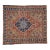 Vintage Heriz Square Rug - 3'7" x 4' For Sale