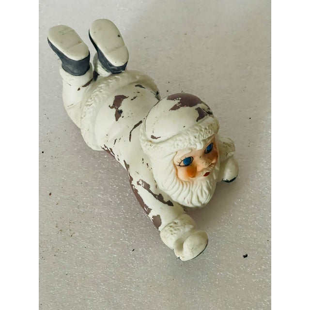 Mud 20 Th C Santa Vkaus Garden Figurine For Sale - Image 4 of 4