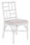 Not Yet Made - Made To Order Christine Accent Chair with Cushion - White, Set of 2 For Sale - Image 5 of 11