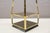 Metal Hollywood Regency Pyramid Shelves in Gilt Brass & Smoked Glass, 1960s For Sale - Image 7 of 15