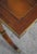 Hekman 2 Drawer Yew Wood & Walnut Library Table For Sale - Image 9 of 17