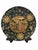 Vintage Japanese Royal Satsuma Hand-Painted Earthenware Decorative Charger For Sale - Image 4 of 12