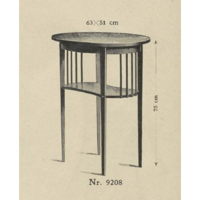 Secession No. 9208 Side Table attributed to Marcel Kammerer for Thonet, Austria, 1910s For Sale - Image 5 of 16