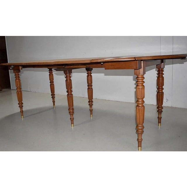 Louis-Philippe Mahogany Table Late For Sale - Image 9 of 13