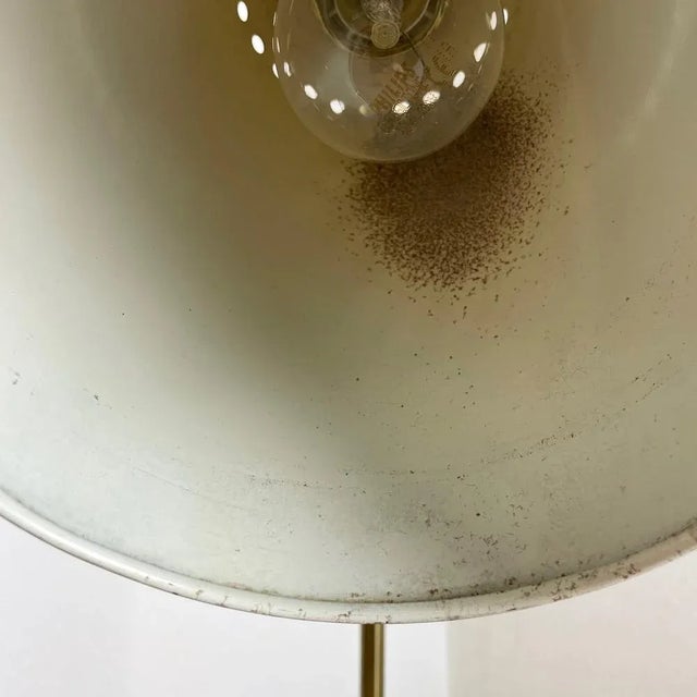 Hollywood Regency Austrian Brass Table Light in the Style of Kalmar, 1960s For Sale - Image 17 of 18