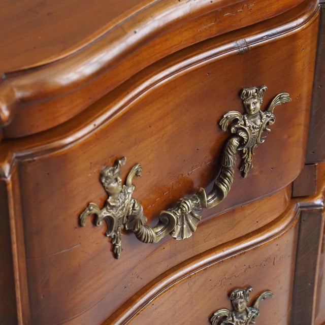 Louis XV Chest of Drawers with Arbalète Front For Sale - Image 4 of 18