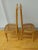 Wood Vintage Mid-Century Italian Ladderback Chairs - Set of 4 For Sale - Image 7 of 11