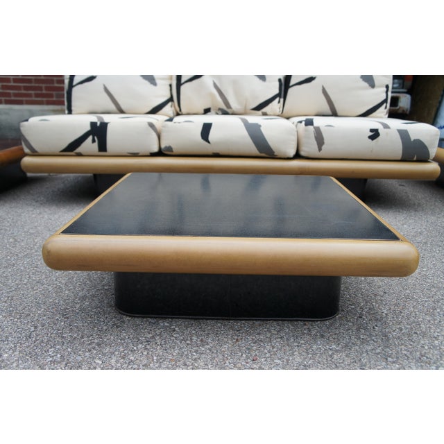 Milo Baughman for Thayer Coggin Mid Century Modern Milo Baughman Thayer Coggin Platform Sofas & Coffee Tables For Sale - Image 4 of 18