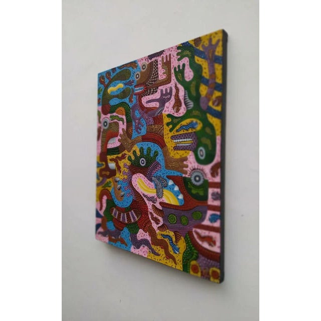 Kusbudiyanto, Pandemic, 2020, Acrylic on Canvas For Sale - Image 3 of 13